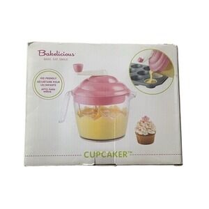 Bakelicious Cupcaker Batter Mixer & Dispenser‎ Manual Baking Tool Cupcakes